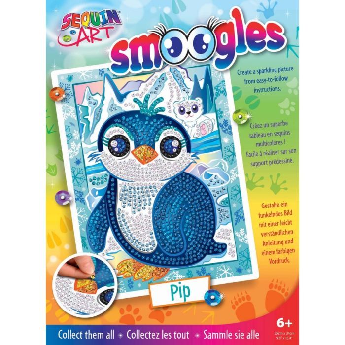 Набор для творчества Sequin Art SMOOGLES Пингвин (SA1817)