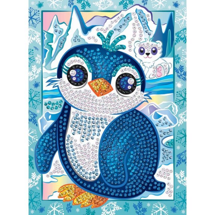 Набор для творчества Sequin Art SMOOGLES Пингвин (SA1817) изображение 2