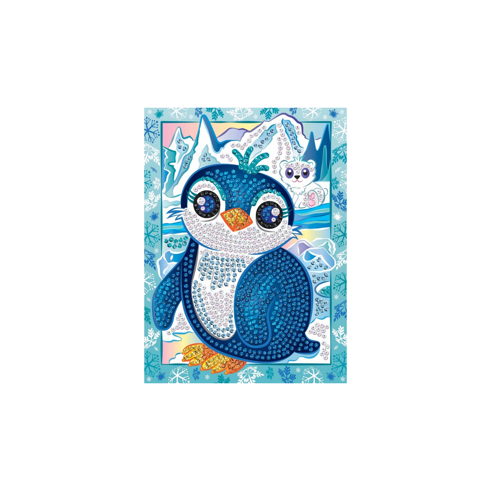 Набор для творчества Sequin Art SMOOGLES Пингвин (SA1817) изображение 2