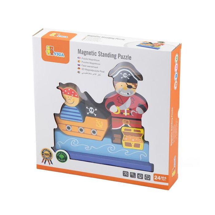 Розвиваюча іграшка Viga Toys Пірат (50077) зображення 4