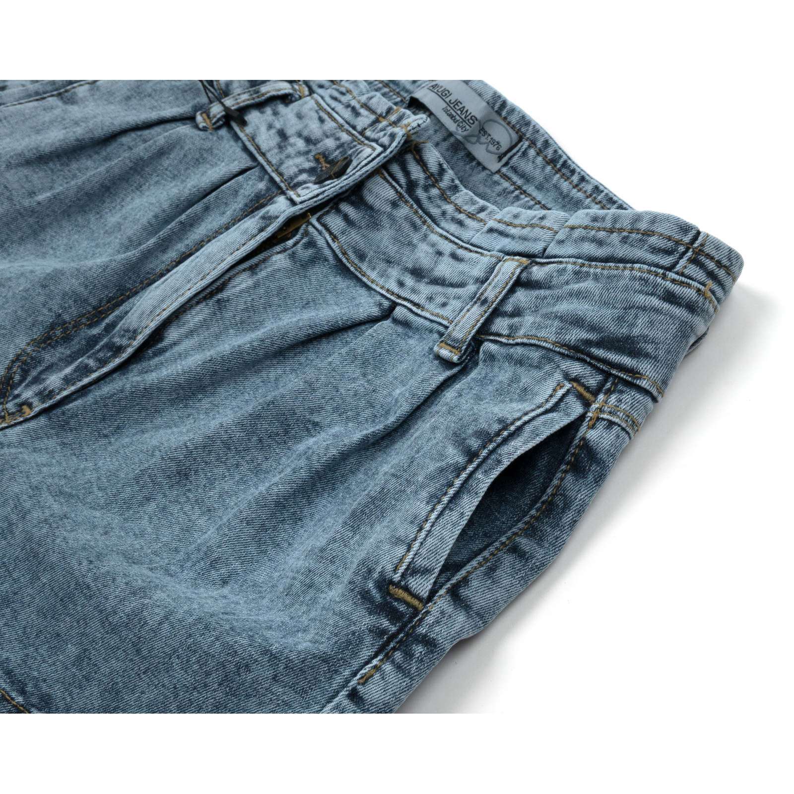 Шорты A-Yugi джинсовые (9225-146G-blue) изображение 3