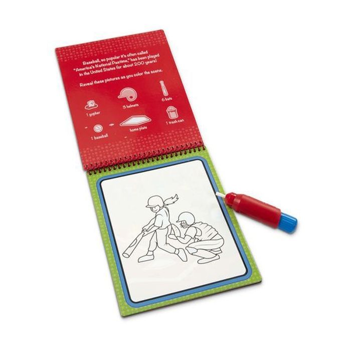 Набір для творчості Melissa&Doug Чарівна водна розмальовка Спорт (MD30175) зображення 2