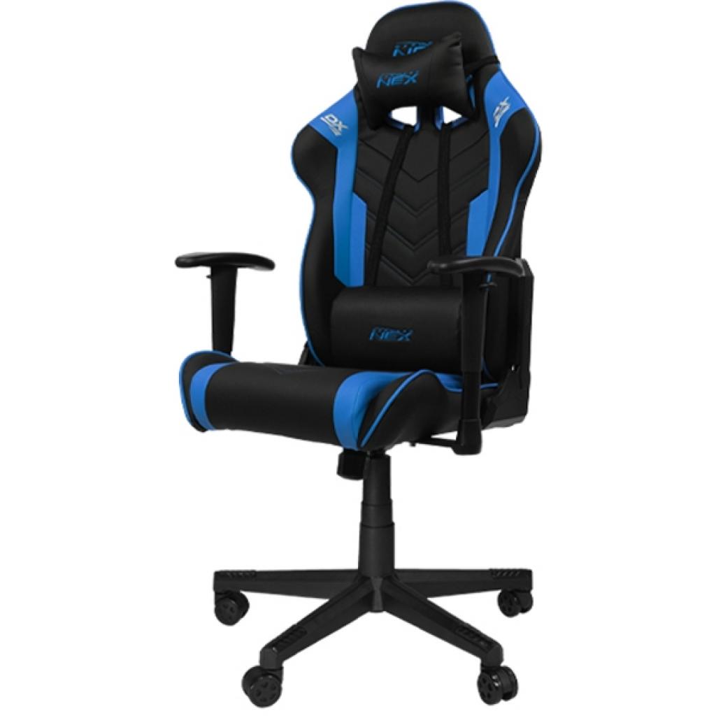 Крісло ігрове DXRacer Nex Black/Blue (EC-O134-NB-K3-303) зображення 2