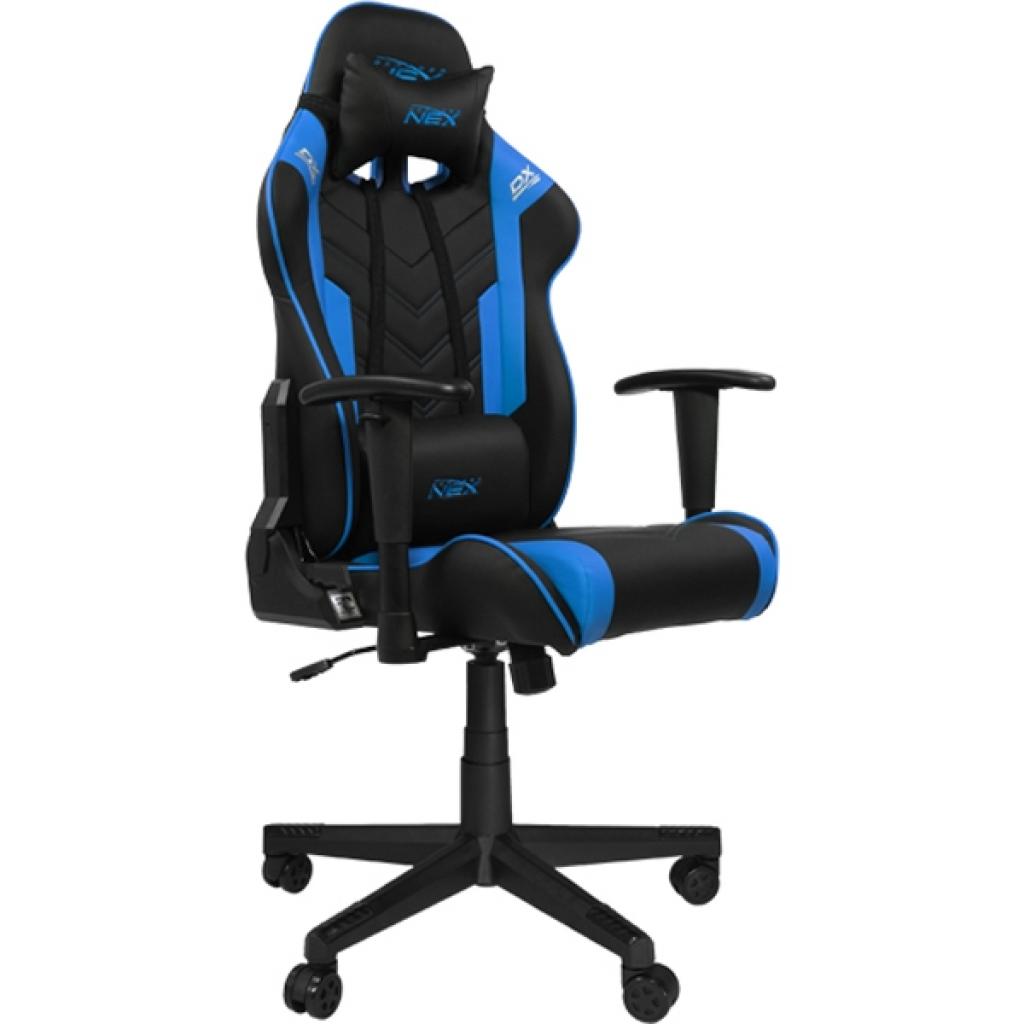 Крісло ігрове DXRacer Nex Black/Blue (EC-O134-NB-K3-303)