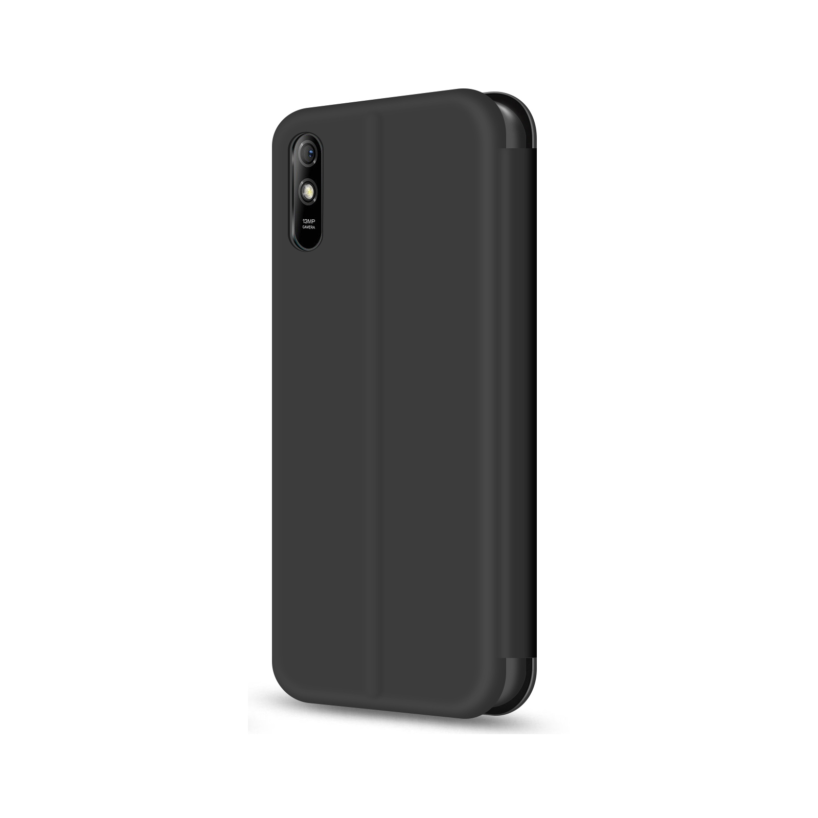 Чехол для мобильного телефона MakeFuture Xiaomi Redmi 9A Flip (Soft-Touch PU) Black (MCP-XR9ABK) изображение 2