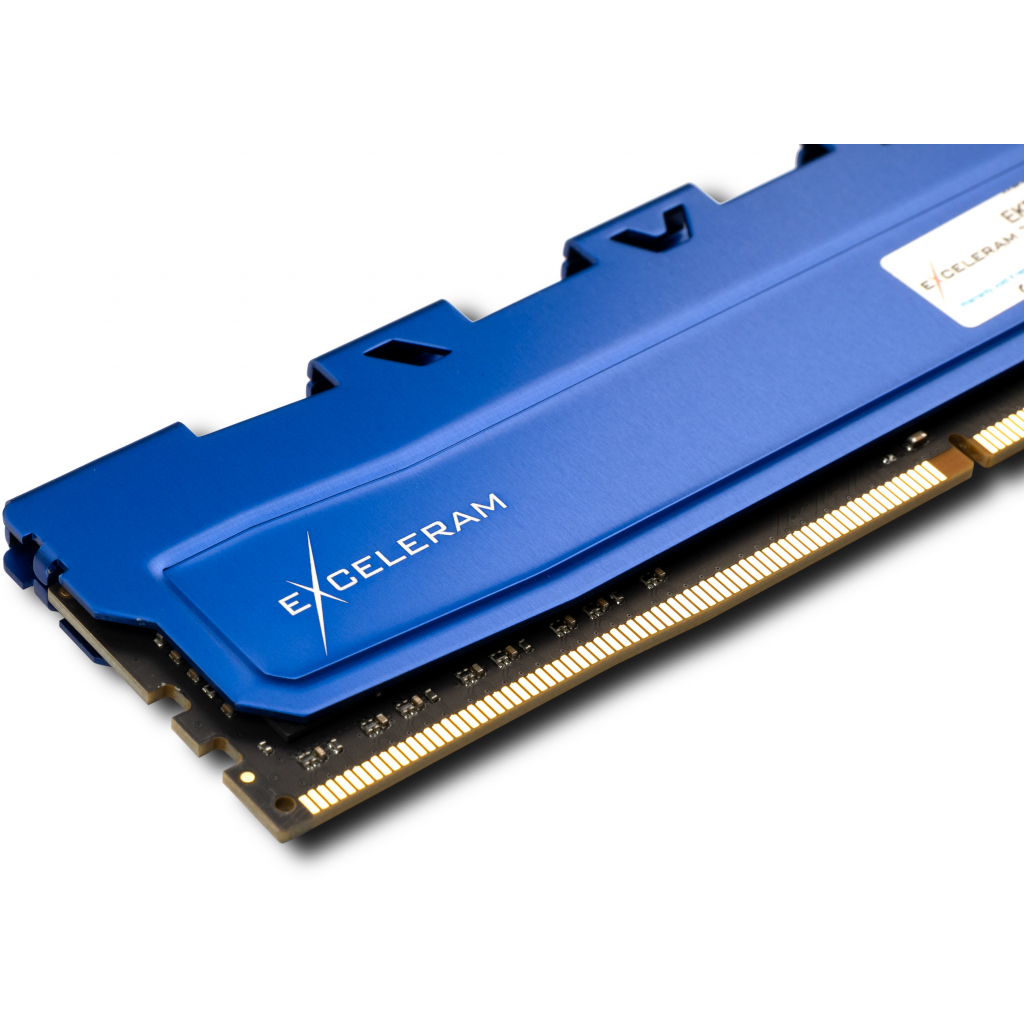 Модуль пам'яті для комп'ютера DDR4 32GB (2x16GB) 3200 MHz Blue Kudos eXceleram (EKBLUE4323222CD) зображення 4