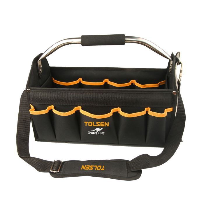 Сумка для инструмента Tolsen "ПРОФІ" 42х21х29 см, открытая (80112)