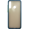Чехол для мобильного телефона Dengos Matt Huawei Y6P, blue (DG-TPU-MATT-56) (DG-TPU-MATT-56)