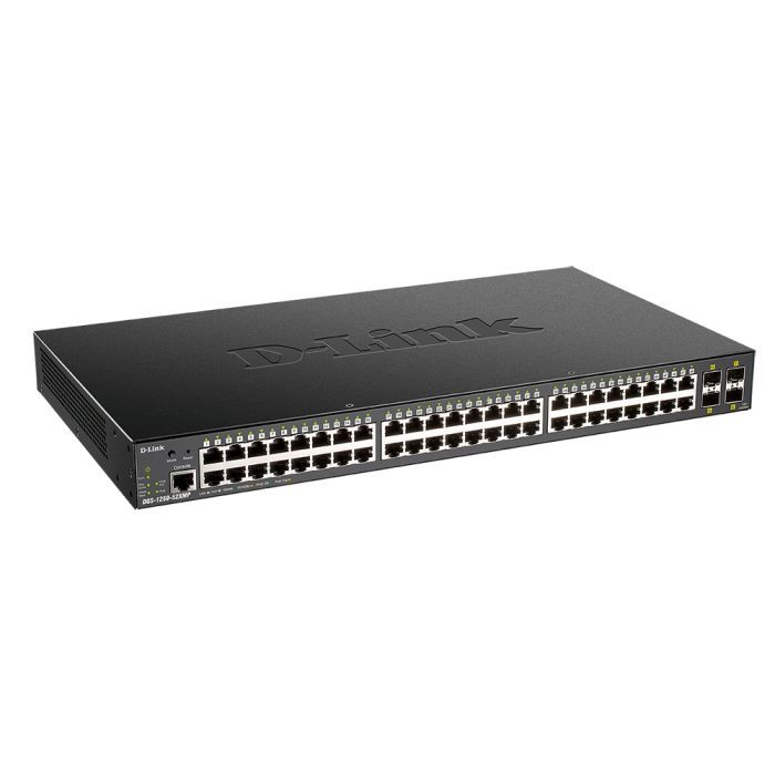Комутатор мережевий D-Link DGS-1250-52XMP зображення 2