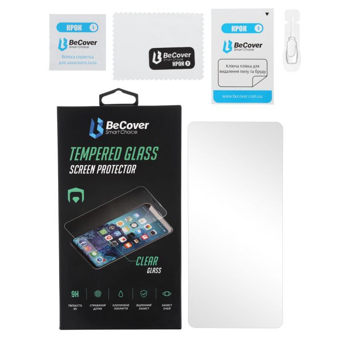 Стекло защитное BeCover Premium Samsung Galaxy A12 SM-A125 Clear (705599) изображение 3