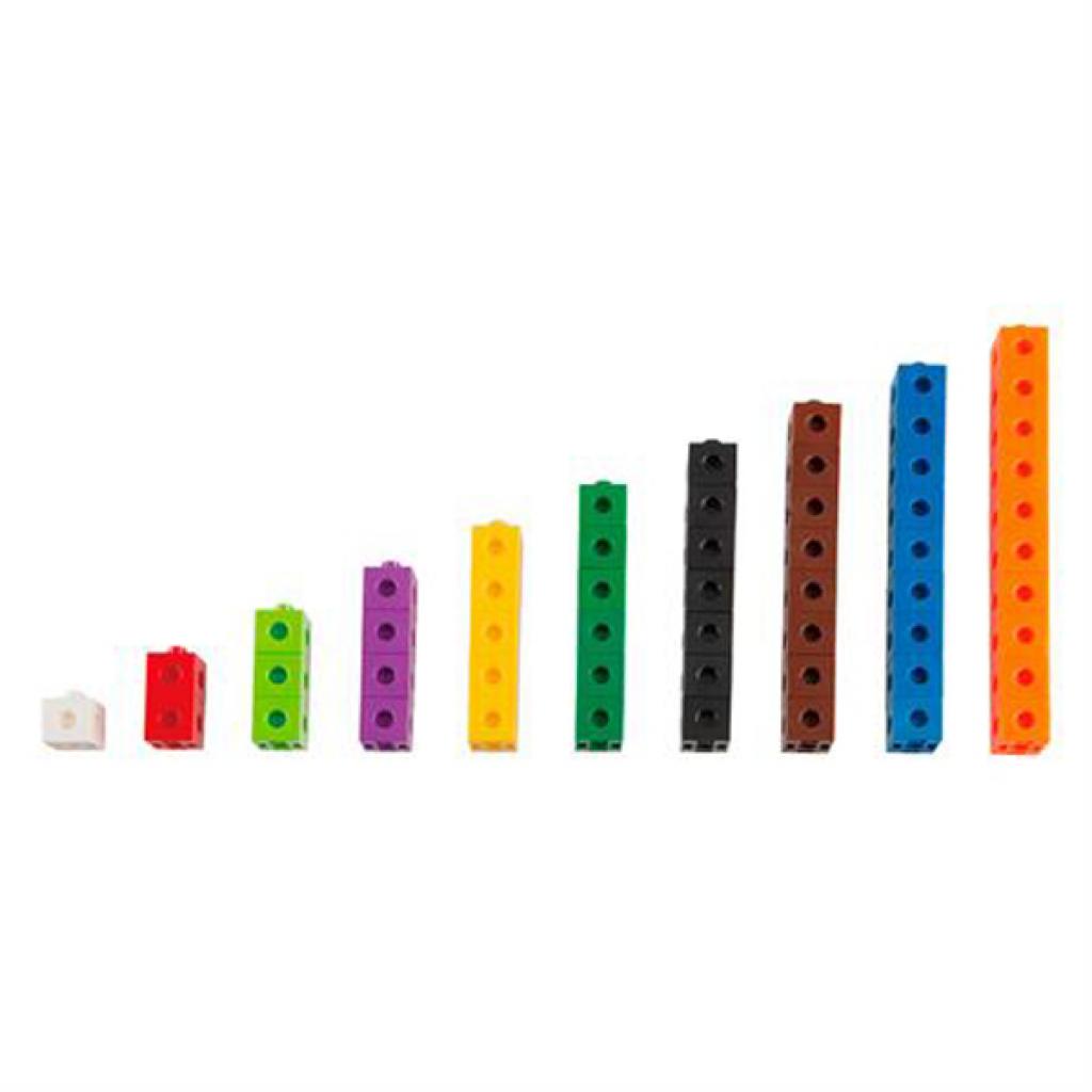 Навчальний набір Gigo для рахунку З'єднай кубики, 2 см (1017CR) зображення 2