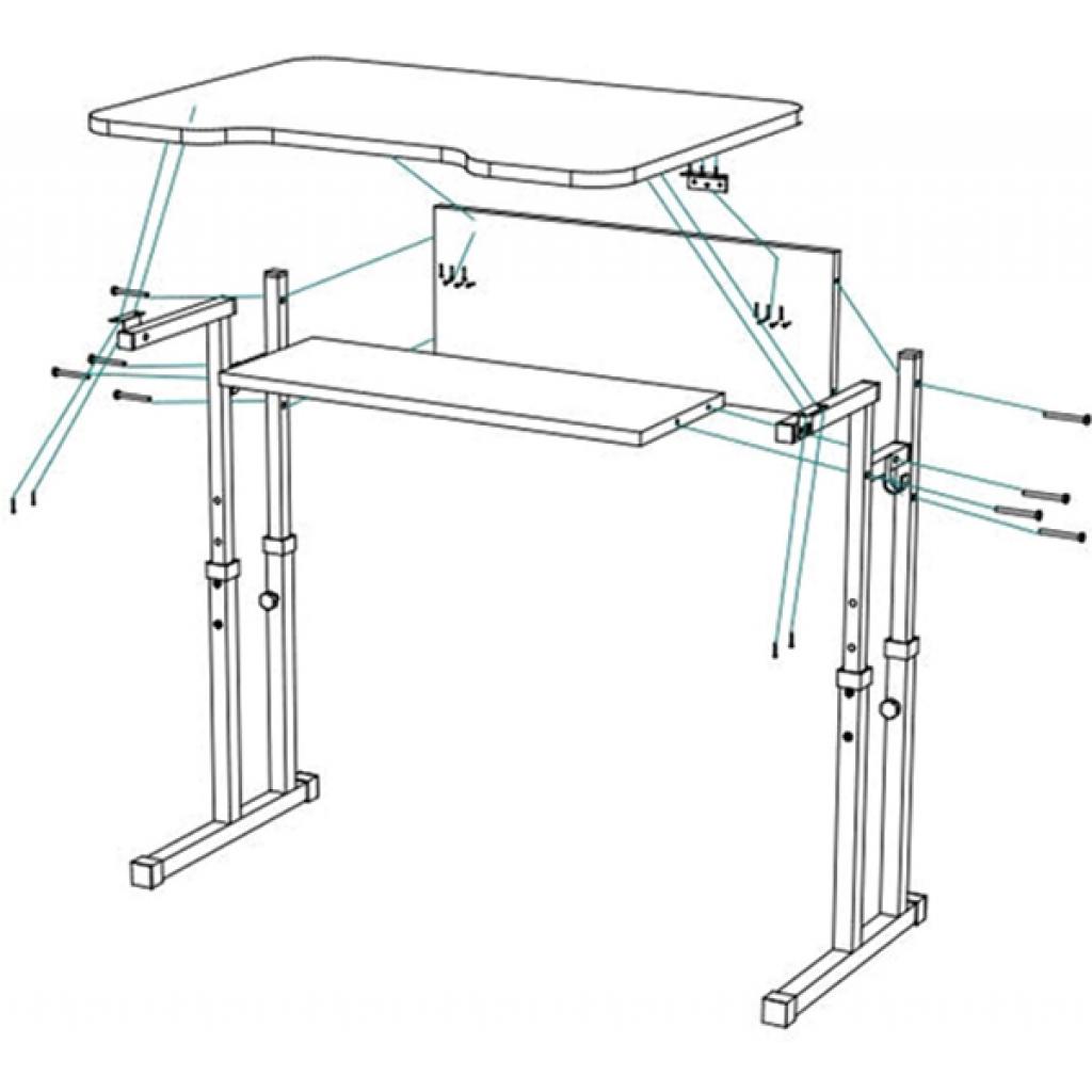 Парта со стулом Сектор трансформер (Фурор) изображение 11