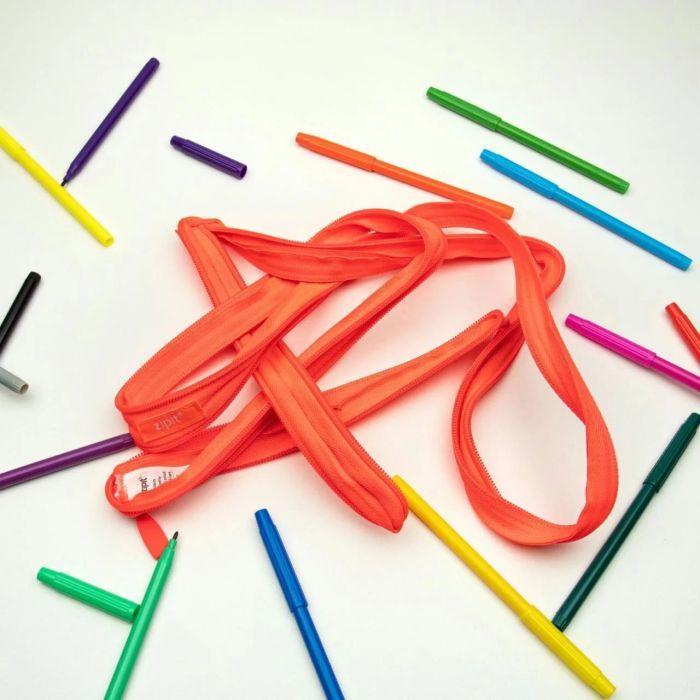 Пенал Zipit Neon Glowing Peach (ZT-NN-2) изображение 4