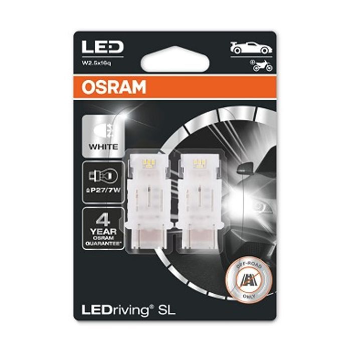 Автолампа Osram світлодіодна (3157DWP-02B) зображення 2