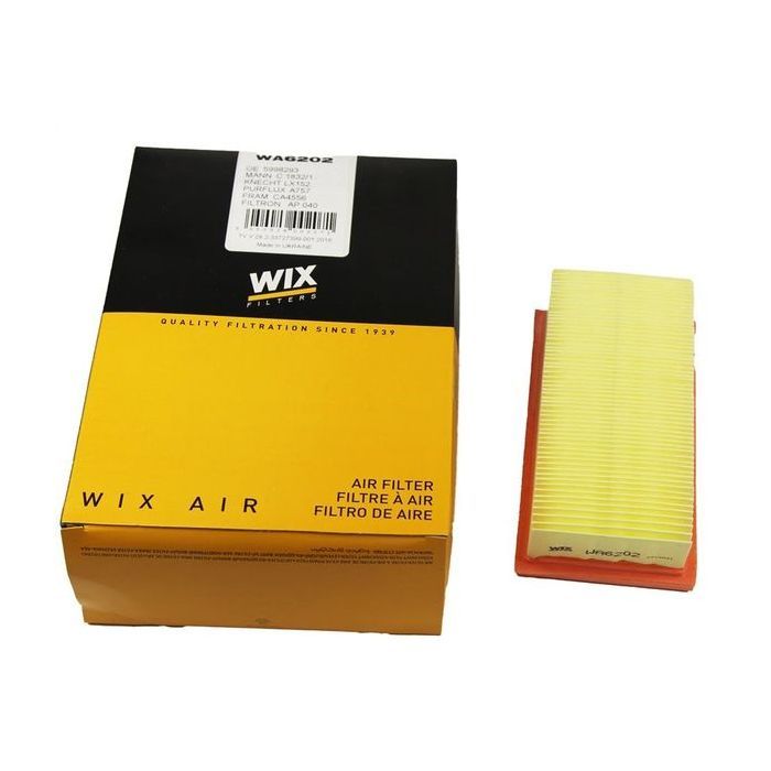 Воздушный фильтр для автомобиля Wixfiltron WA6202 изображение 2