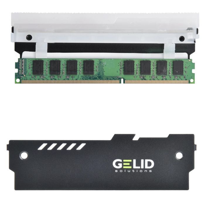 Охлаждение для памяти Gelid Solutions Lumen RGB RAM Memory Cooling Black (GZ-RGB-01) изображение 3