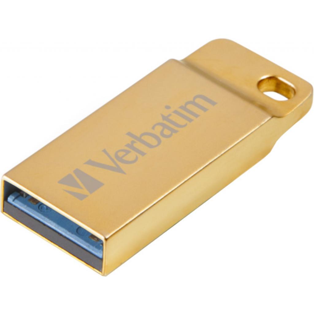 USB флеш накопитель Verbatim 16GB Metal Executive Gold USB 3.0 (99104) изображение 2