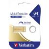 USB флеш накопитель Verbatim 64GB Metal Executive Gold USB 3.0 (99106) изображение 5