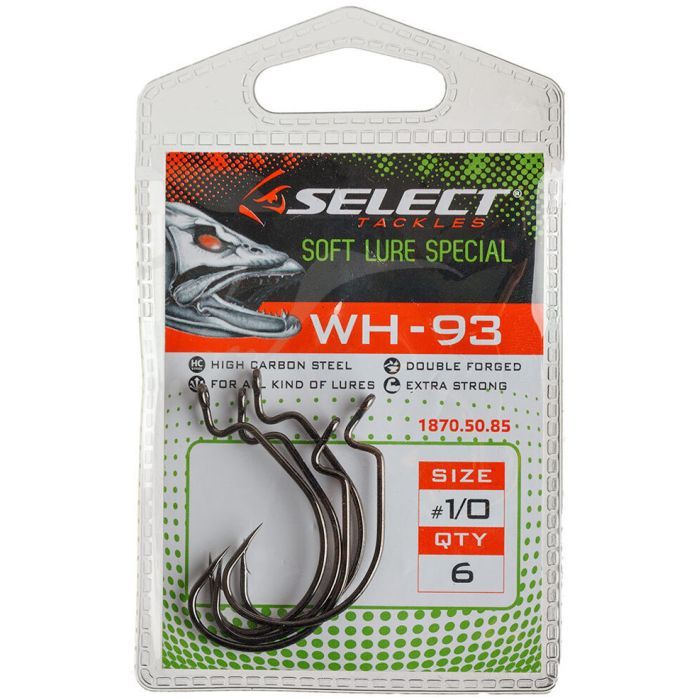 Крючок Select WH-93 1/0 (6 шт/уп) (1870.50.85) изображение 2