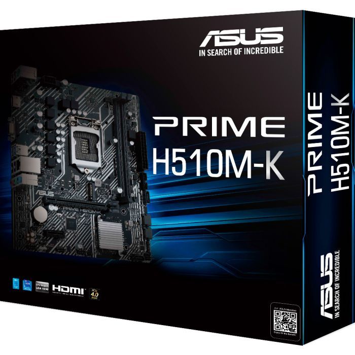 Материнська плата ASUS PRIME H510M-K зображення 7