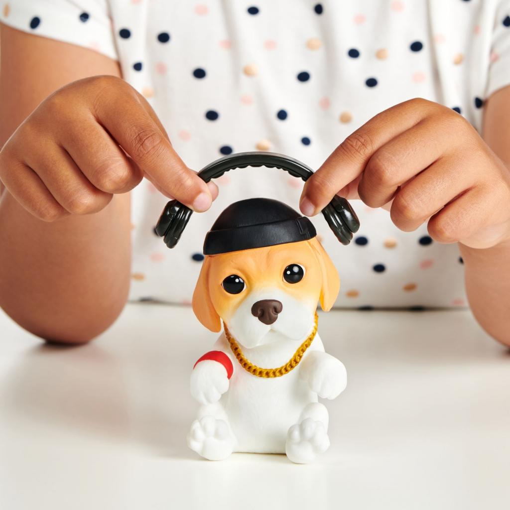 Интерактивная игрушка Moose Шоу талантов щенок Ди Джей Пап (26120) изображение 3