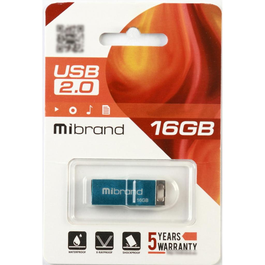 USB флеш накопитель Mibrand 8GB Сhameleon Light Blue USB 2.0 (MI2.0/CH8U6LU) изображение 2