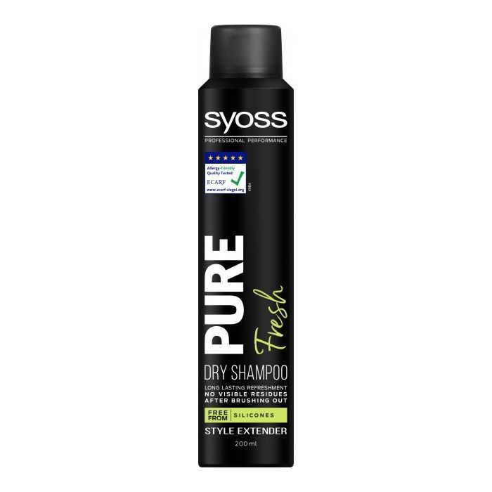 Сухий шампунь Syoss Pure Fresh 200 мл (9000101231502)