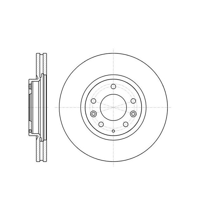 Тормозной диск REMSA 61236.10