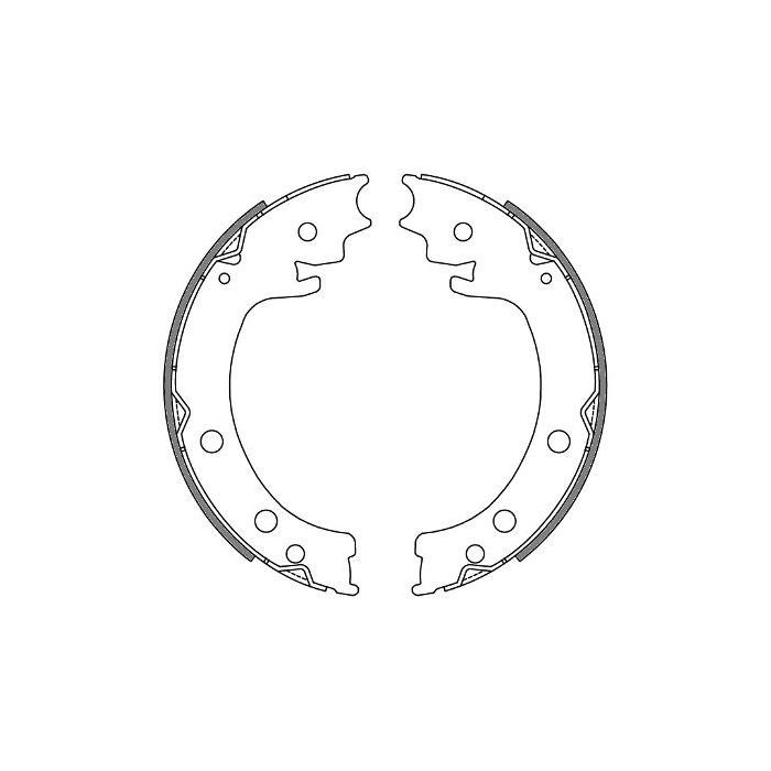 Гальмівні колодки REMSA 4629.00