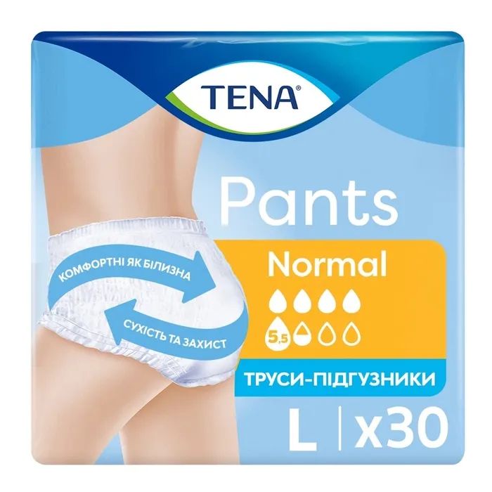 Підгузки для дорослих Tena трусики Pants Normal Large 30 шт (7322541150895_7322542545102)