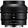 Объектив Sony 40mm, f/2.5 G для камер NEX (SEL40F25G.SYX) изображение 4
