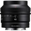 Об'єктив Sony 40mm, f/2.5 G для камер NEX (SEL40F25G.SYX) зображення 4