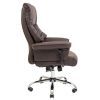 Офисное кресло Richman Конгрес хром к/з коричневий (ADD0001742) изображение 3