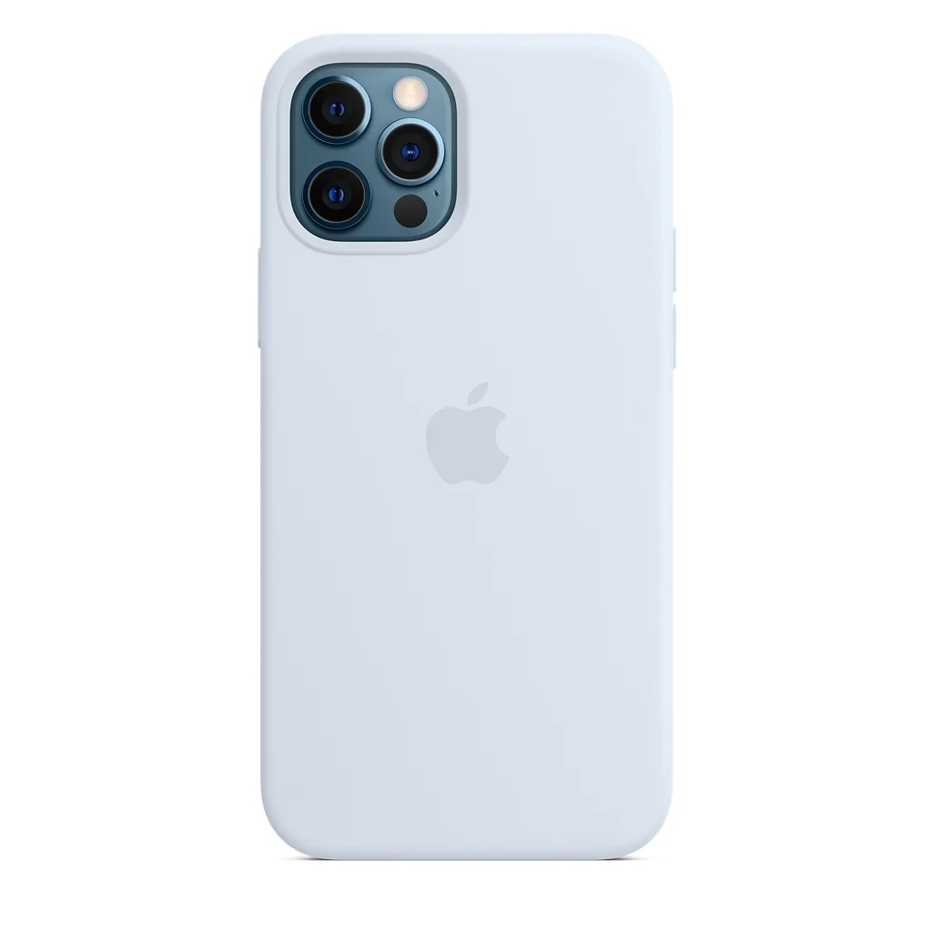 Чехол для мобильного телефона Apple iPhone 12 Pro Max Silicone Case with MagSafe - Cloud Blue, M (MKTY3ZE/A) изображение 2