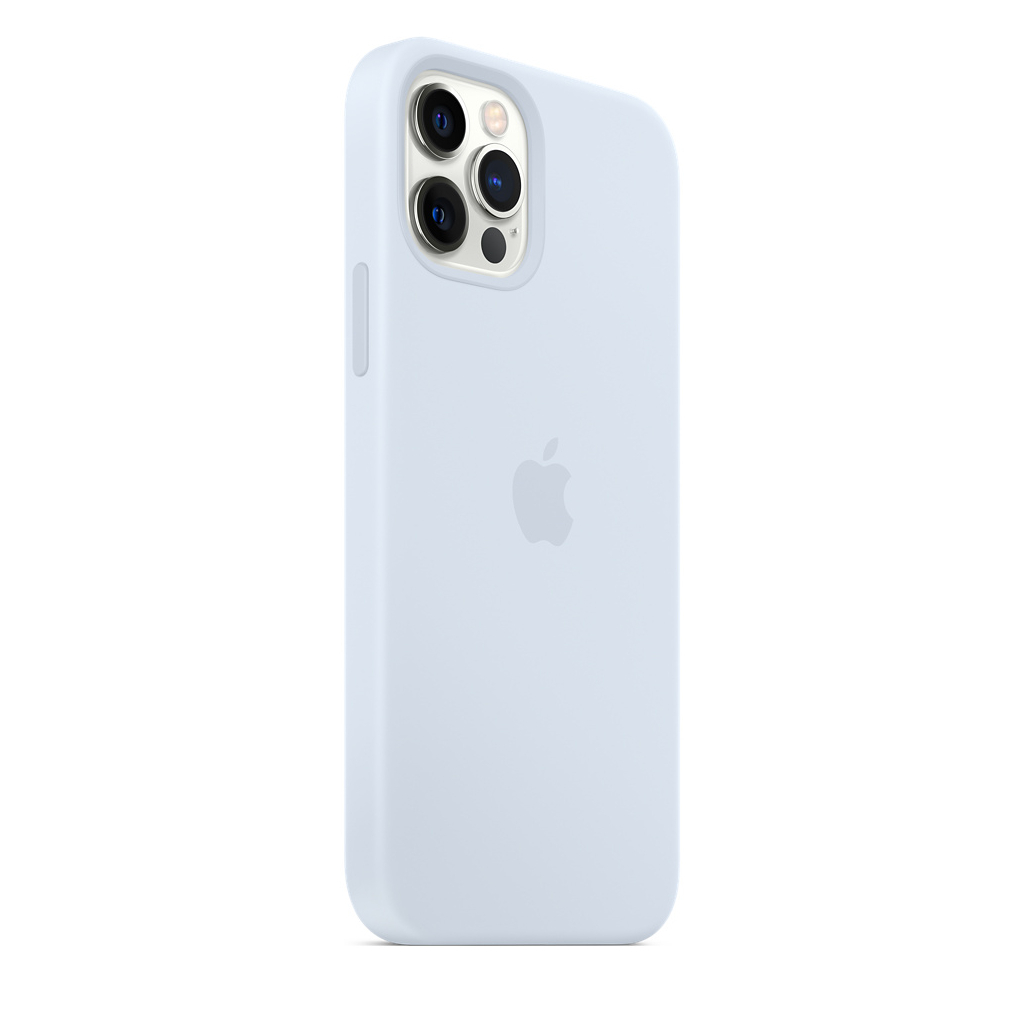 Чехол для мобильного телефона Apple iPhone 12 Pro Max Silicone Case with MagSafe - Cloud Blue, M (MKTY3ZE/A) изображение 4