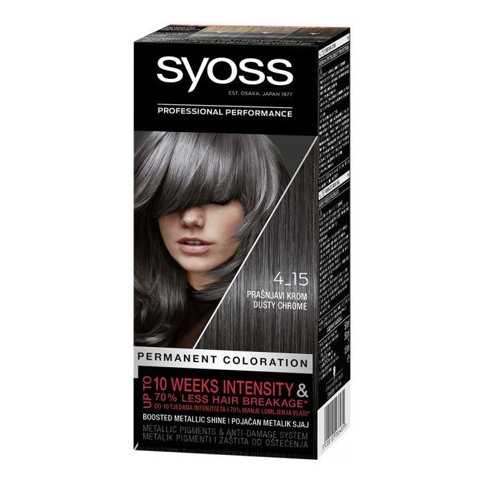 Фарба для волосся Syoss 4-15 Димчастий хром 115 мл (9000101266481)