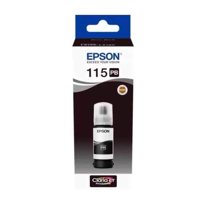 Контейнер с чернилами Epson 115 EcoTank Grey (C13T07D54A)
