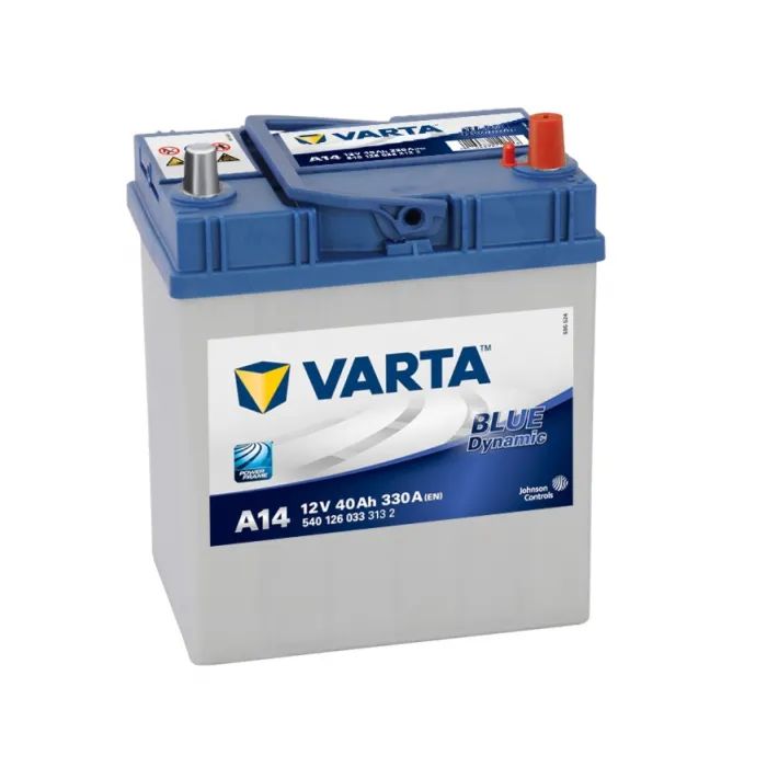Аккумулятор автомобильный Varta Blue Dynamic 40Аh без нижн. бурта (540126033)