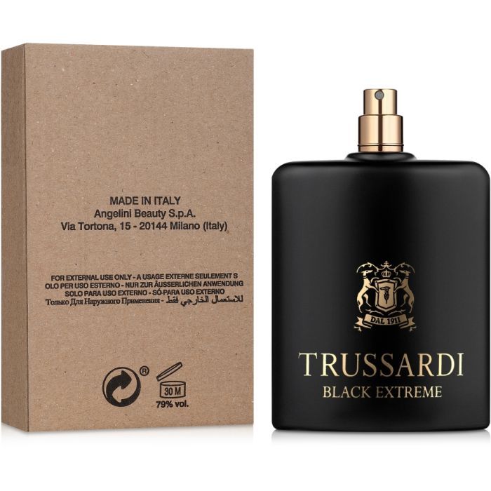 Туалетна вода Trussardi Black Extreme 50 мл (8011530994815) зображення 2