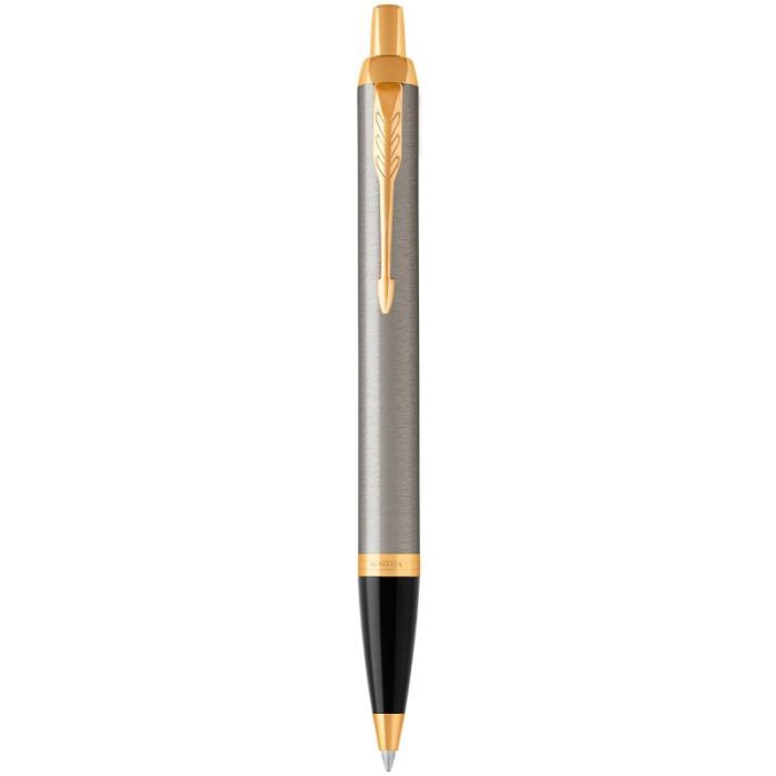 Ручка шариковая Parker IM 17 Brushed Metal GT BP (22 232)