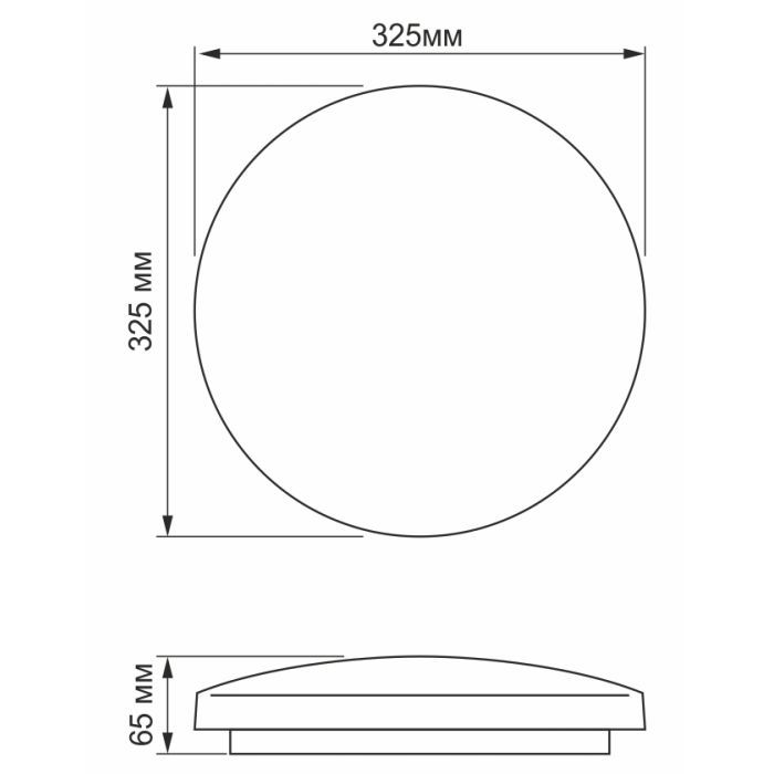 Світильник TITANUM LED 24W 5000K Кільця (TLCL-245C) зображення 3