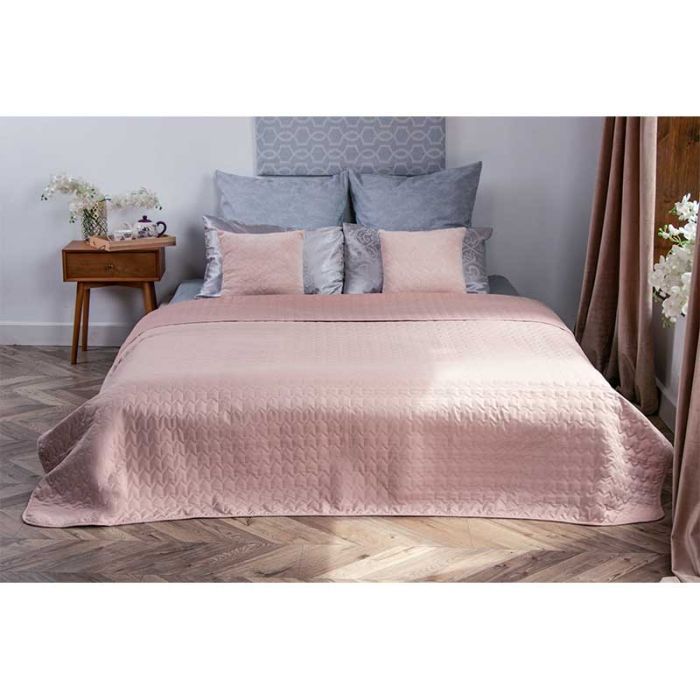 Покривало Руно двостороннє декоративне Velour Apricot 180х220 см (340.55_Apricot) зображення 4