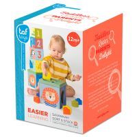 Розвиваюча іграшка Taf Toys cортер-пірамідка Савана Кубики Африка (12725) зображення 6