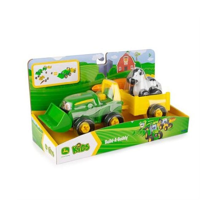 Конструктор John Deere Kids Трактор із ковшем і причепом (47209)