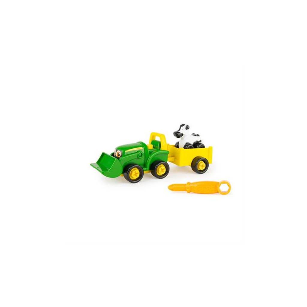Конструктор John Deere Kids Трактор с ковшом и прицепом (47209) изображение 2
