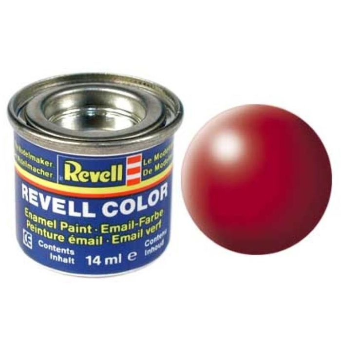 Аксессуары для сборных моделей Revell Краска эмалевая № 330. Огненно-красная, шелково-матовая. 14 (RVL-32330)