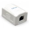 Компьютерная розетка Cablexpert RJ45x1 UTP, cat.5e (NCAC-1U5E-01)