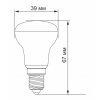 Лампочка TITANUM LED R39e 4W E14 3000K (VL-R39e-04143) изображение 2
