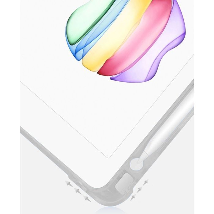 Чохол до планшета BeCover Soft Edge Pencil Apple iPad 10.2 2019/2020/2021 Gray (706813) зображення 3