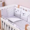 Дитячий постільний набір Верес Smiling animals white-gray new (216.07.110*90) зображення 2